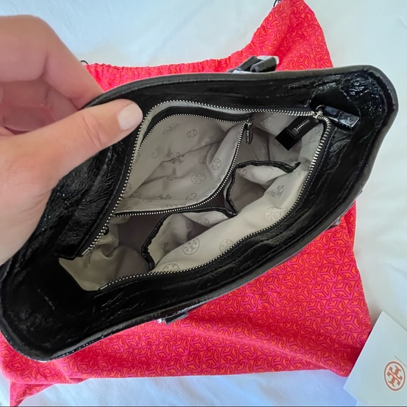 Tory Burch Black Amanda Mini Satchel - Picture 8 of 14